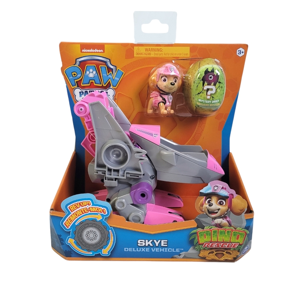Paw Patrol Skye Dino Rescue Deluxe Vehicle Playset